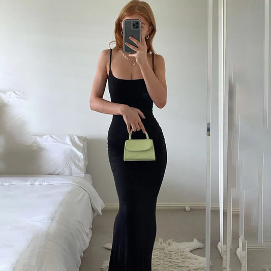 Body Contour Maxi Dress